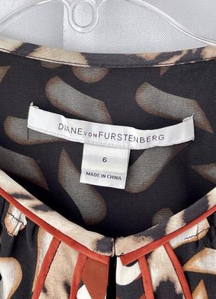 Подіумна сукня diane von furstenberg шовк сукня на запах3 фото