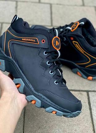 Кожаные зимние ботинки merrell5 фото