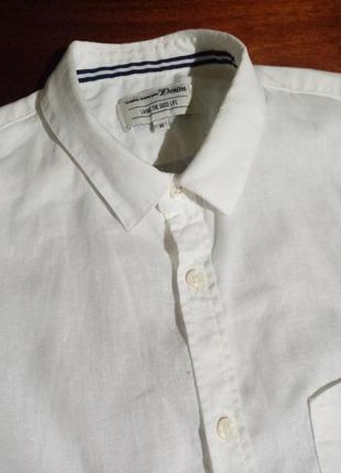 Біла сорочка на короткому рукаві1 фото