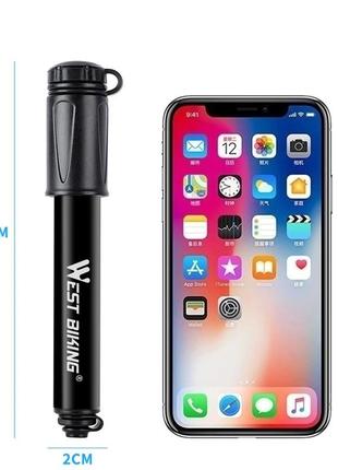 Портативний мінінасос west biking