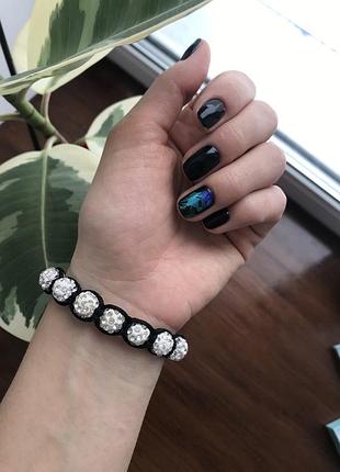 Новый браслет в камнях, шамбала