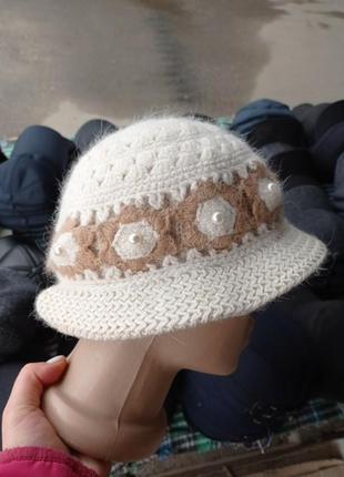 Розпродаж! шапки жіноча подвійна в'язка