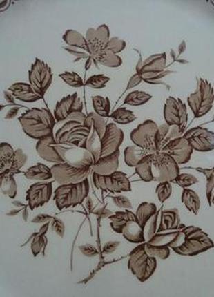 Антикварная коллекционная тарелка - блюдо англия №д25