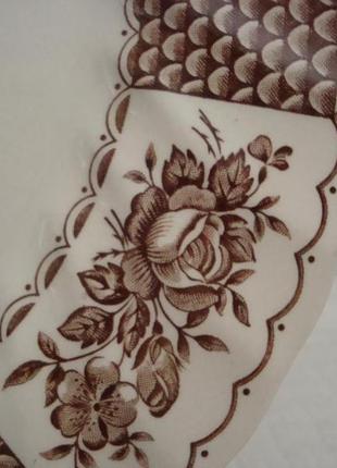 Антикварная коллекционная тарелка - блюдо англия №д25