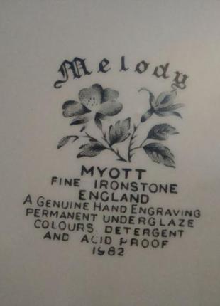 Антикварная коллекционная тарелка - блюдо англия №д25