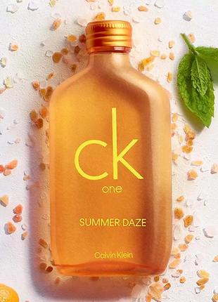 Туалетна вода calvin klein ck one summer daze  унісекс, 100 ml