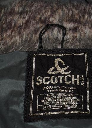 Scotch soda пуховая парка куртка теплая2 фото