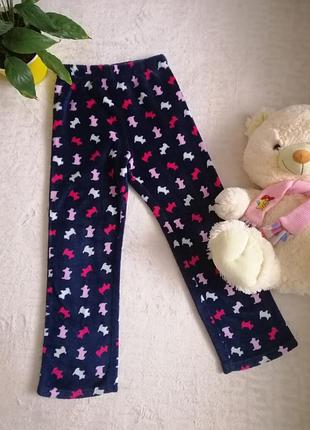 Теплі піжамні штани для дівчинки