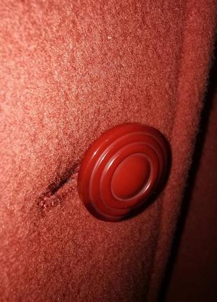 Шерстяное с кашемиром пальто демисезонное винтажное goldix макси длинное шерсть3 фото