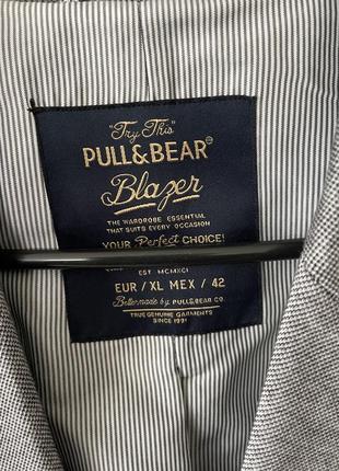 Піджак блайзер pull&bear 5
