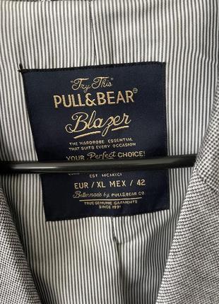 Піджак блайзер pull&bear5 фото