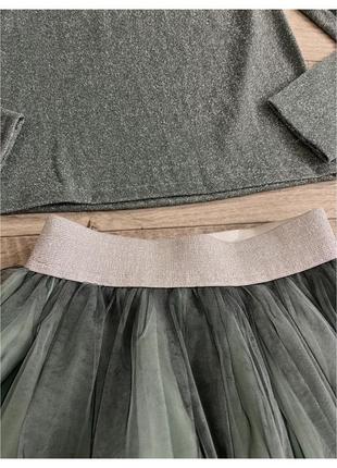 Красивый комплект юбка кофточка4 фото