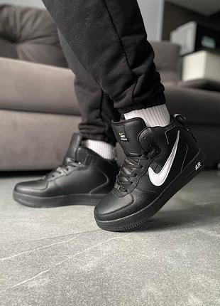 Чоловічі кросівки  nike navy air force мужские кроссовки найк аир форс  зимние
