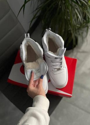 Чоловічі кросівки  nike navy air force мужские кроссовки найк аир форс зимние