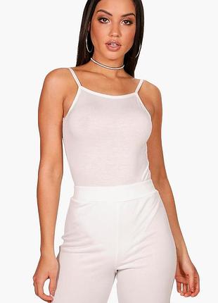 Красивый боди в рубчик boohoo