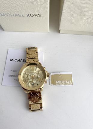 Michael kors wren chronograph женские наручные брендовые часы майкл корс оригинал мишель корс на подарок жене подарок девушке8 фото