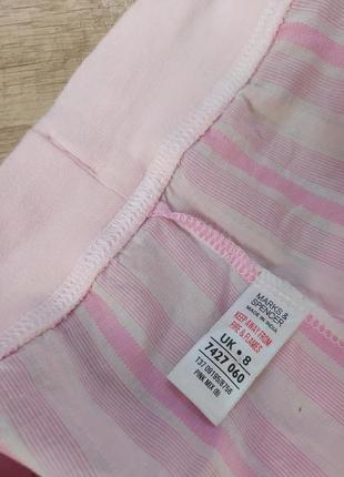 Штани піжамні шорти для дому в смужку marks& spencer4 фото