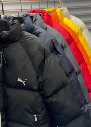 Куртка пуховик чоловіча зимова чорна2 фото