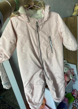 Зимний комбинезон h&m
