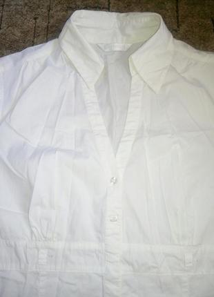 Біла сорочка/блуза promod2 фото