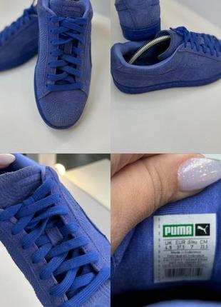 Кеды из натуральной замши puma2 фото