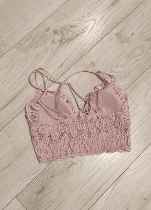Бралетт victoria´s secret crochet lace bralette6 фото