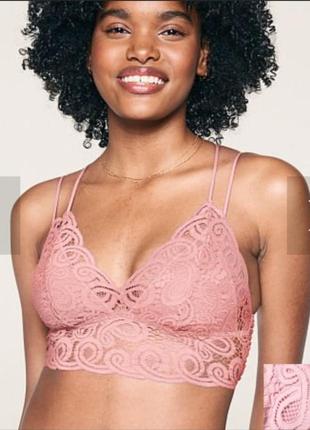 Бралетт victoria´s secret crochet lace bralette2 фото