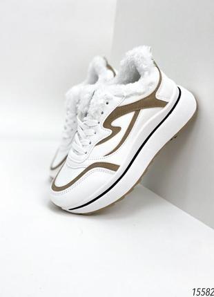 Кроссовки кеды кросівки черевики спортивные на высокой подошве трендовые высокие високі белые4 фото
