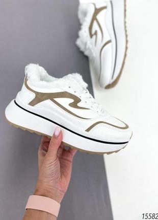 Кроссовки кеды кросівки черевики спортивные на высокой подошве трендовые высокие високі белые