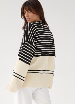 🍁кофта oversize у смужку🍁 5