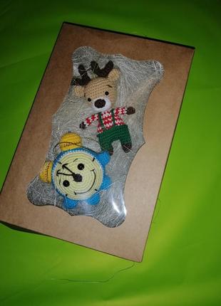 Новогодние игрушки ручной работы, игрушки на ёлку