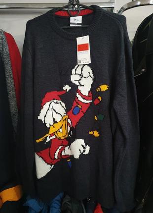 Крутий новорічний світшот, светр c&a disney - s, l, xl.