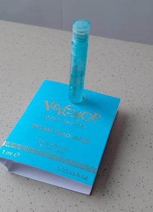 Versace dylan turquoise pour femme💥оригинал миниатюра пробник mini spray 1 мл книжка4 фото