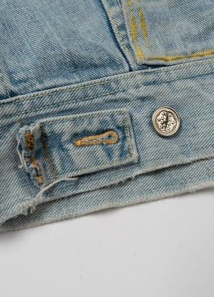 Vintage lee riders denim jacket вінтажна джинсова куртка8 фото