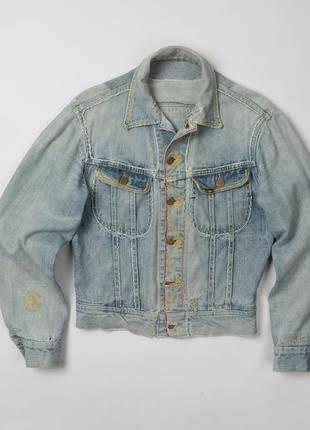 Vintage lee riders denim jacket вінтажна джинсова куртка