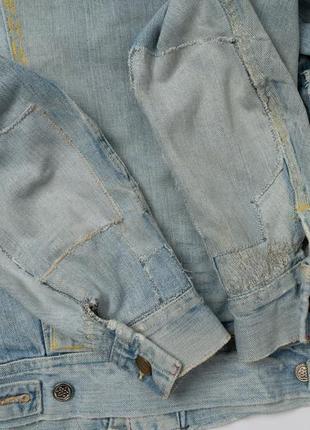 Vintage lee riders denim jacket вінтажна джинсова куртка9 фото