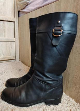 Сапоги кожаные,женские.