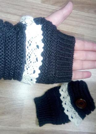 Мітенки/рукавички без пальців3 фото