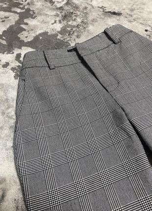 Брюки в клітинку zara / штани в клітинку брюки6 фото