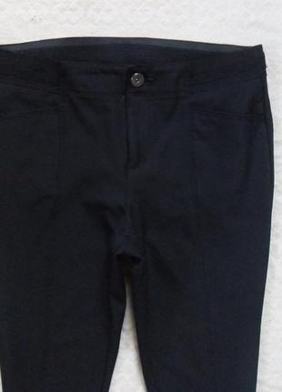 Стильные утягивающие черные штаны скинни street one, 14 размер.2 фото