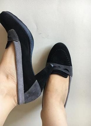 Замшеві туфлі 38 рр іспанія metamorf'ose