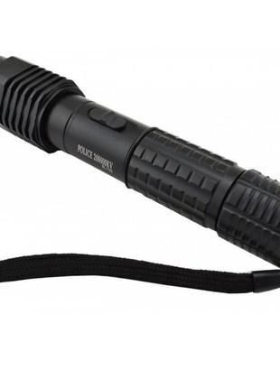Фонарь аккумуляторный тактический, многофункциональный тактический фонарик (отпугиватель) police bl-11035 фото