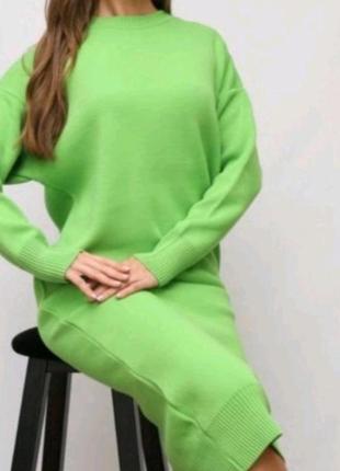 Платье вязка