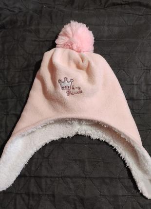 Зимова шапка для дівчинки