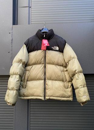 Зимовий пуховик the north face 700 khaki