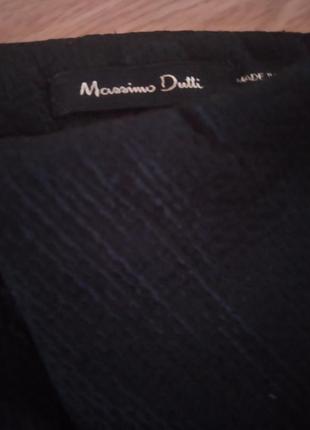 Юбка massimo dutti, p.36, чорного кольору4 фото