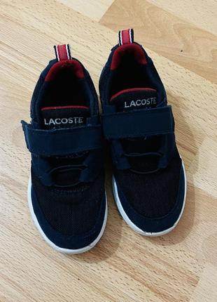 Кроссовки lacoste р.283 фото