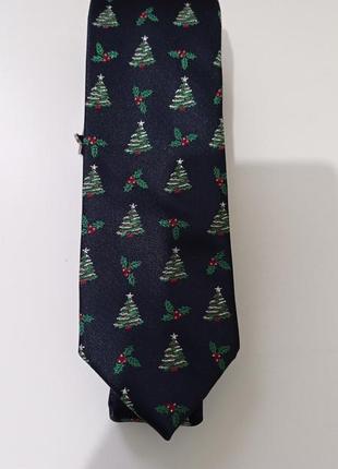 Краватка новорічна галстук ялинки4 фото