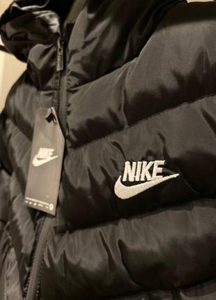 Зимова куртка nike winter jacket black3 фото