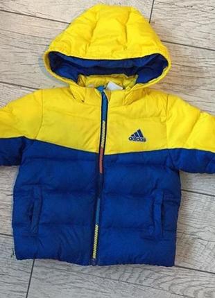 Пуховик adidas original 80 розмір1 фото